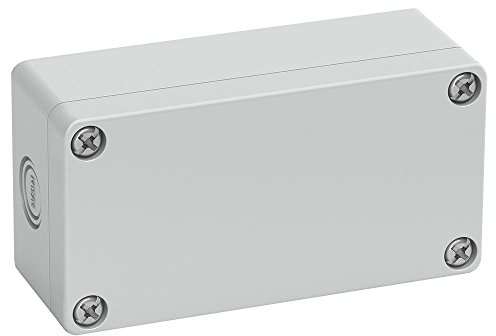 Gehäuse, graues Pc, Ip66, 100 x 52 x 37 mm, Gehäusefarbe: Grau, Gehäuse-Material: Polycarbonat, Gehäusetyp: Mehrzweck, Außentiefe: Imperial 5,2 cm, Außentiefe: metrisch 52 mm, Außenhöhe: