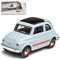 FIAT 500 Urmodell Nuova Blau mit Rot Ur Modell 1957-1975 H0 1/87 Schuco Modell Auto mit individiuellem Wunschkennzeichen