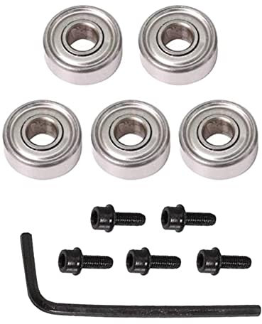 Pmandgk d'accessoires de roulement supérieur de fraisage pour fraisage et roulement à billes 4,76 mm extérieur 12,7 mm