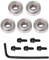 Pmandgk d'accessoires de roulement supérieur de fraisage pour fraisage et roulement à billes 4,76 mm extérieur 12,7 mm