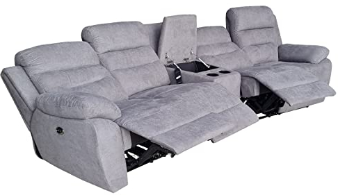Mikrofaser Kinosofa Relaxcouch Fernsehsofa 5131ee-Cup-41-M58