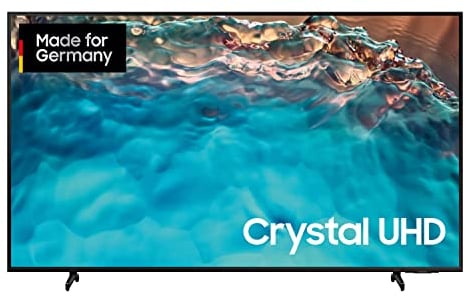 Samsung Crystal UHD BU8079 55 Zoll Fernseher (GU55BU8079UXZG, Deutsches Modell), HDR, Crystal Prozessor 4K, Dynamic Crystal Color, Smart TV [2022]