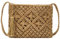 EVEOUT Clutch für Damen Stroh Handtasche Vintage handgewebte Tasche Sommer Strandtasche Khaki