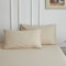 Simple&Opulence Leinen und Baumwollmischung Kissenbezüge Hotel Quality Pack von 2 Atmungsaktiver Kissenbezug mit Umschlag Verschluss Haltbarer Kissenschutz,Leinen,40 x 80 cm