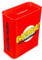 Spardose - Bazinga - Rechteckige Plug-Lid Dose mit Sparschlitz aus elektrolytischem Weißblech - (LxBxH) 4,5 x 9,0 x 11,5cm