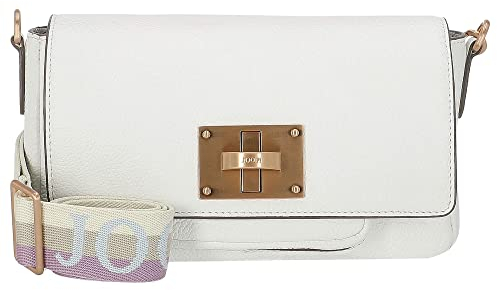 Joop! Leder Umhängetasche Schultertasche Carino Muna Shoulderbag White weiß