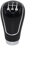 Perilla de Cambio de Marchas Perilla Cambio Manual 5 Velocidades Coche para Nissan para Pathfinder para Terrano para Camioneta D22 para Almera N16 Pomo Cambio de Marcha (Color : 5 velocidades Negro)