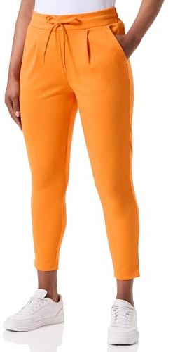ICHI Damen Ihkate Pa Lässige Business-Hose, 161356/Persimmon Orange, M EU