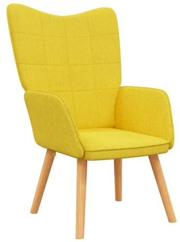 vidaXL Relaxsessel Senfgelb Stoff