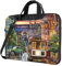 AABSTBFM San Francisco bedruckte Laptoptasche – Laptop-Hülle – moderne Laptop-Umhängetasche Computertasche für Business, Reisen, Schule, Büro, San Francisco, 15.6 inch