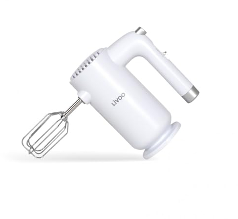 Livoo – Batteur électrique DOP243N – 250W, 5 vitesses, accessoires inclus
