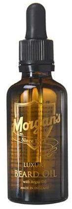 Morgan's Pomade Luxus-Bartöl, Pflegt und konditioniert den Bart, Nicht fettende Formel, mit Arganöl, Moschus- und Sandelholzduft 30ml