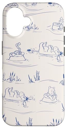 iPhone 16 Disney Winnie the Pooh and Friends Hunny Pots Down the River Case