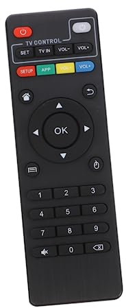 Gadpiparty Tv-Fernbedienung Kompatibel Mit Mxq-pro Iptv-Fernseher Tasten Erweiterte Funktionstasten Reichweite Ca Einfache Bedienung Energiesparend