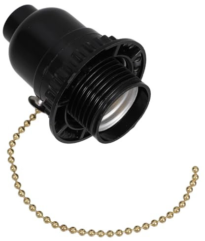 iplusmile Douille De Lampe À Interrupteur À Tirette En Bakélite E27 Douille De Plafonnier Douille À Tirette Douille De Lampe À Tirer Pièces De Lampe Douille De Plafonnier Remplacement