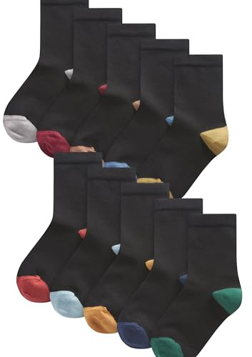 NEXT Jungen Standard 10 x Socken mit hohem Baumwollanteil 23-44