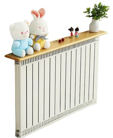 YXLLGS Étagère Radiateur, Support Tablette Radiateur, Planche Etagere, pour Le Rangement et la Décoration, sans Perçage, pour Bureaux, Salons et Cuisines(80cm/31in)