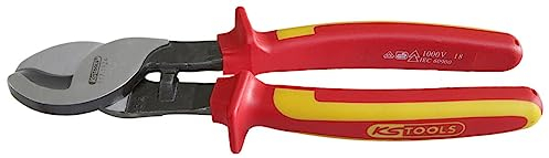 KS Tools 117.1124 Coupe-câbles, à poignée bi-composants 10 Longueur 250 mm