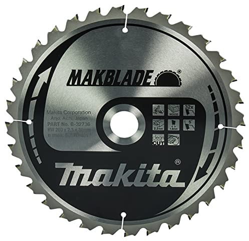 Makita Makblade Saegeblatt, 260 x 30 mm, 32Z, B-32736