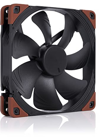 Noctua NF-A14 iPPC-2000, Heavy Duty Cooling Fan, 3-Pin, 2000 RPM (140mm, Black)