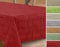 Wachstuchtischdecke rund oval eckig, Georginias Tischdecke abwischbar, Farbe und Größe wählbar (Eckig 220x140 cm Rot)