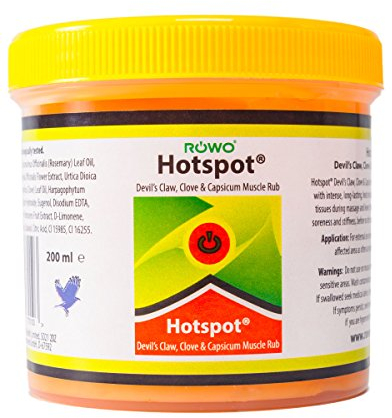 Hotspot Devils Claw, Clove and Capsicum Muscle Rub 200 ml tub