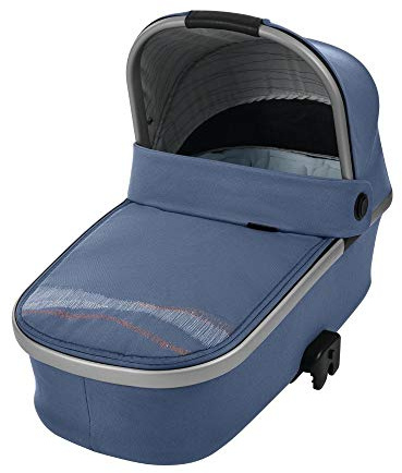 Maxi-Cosi Oria Babywanne, groß, bequem und federleichter Kinderwagenaufsatz, geeignet für Maxi-Cosi-Kinderwagen/Buggys, nutzbar ab der Geburt - 6 Monate, (ca. 0-9 kg), frequency blue