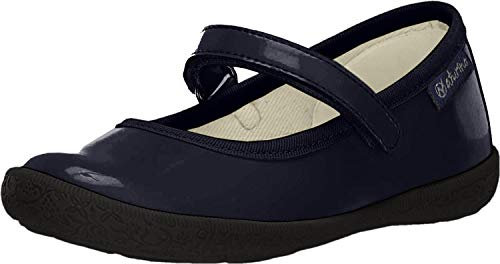 NATURINO Ballerine con Cinturino in Vernice, Blu 24