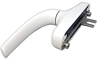 Cremona de repuesto para ventana de Aluminio oscilobatiente de Canal Europeo Lacado Blanco