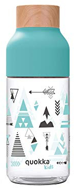 Quokka Kids Ice - Indian 570 ML | Wiederverwendbare Wasserflasche - Tritan, Quokka Kids - Indian