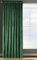 Eurofirany ROSA Vorhang Samt Velvet Kräuselband -1 STK. Weich Edel Gardine 200g/m² Elegant Glatt Einfarbig Flauschig Modern Klassisch Wohnzimmer Schlafzimmer, 135x300 cm, Dunkelgrün