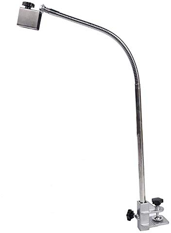 Oumefar Edelstahl Flexibler Tischpflegetischclip Rutschfester Fönhalter Stand Freisprech-Haltearme mit Klammern