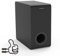 BESTISAN - Subwoofer de Audio para el hogar Activo de 6.5 Pulgadas, diseño Compacto para Receptor, Graves Profundos en Negro
