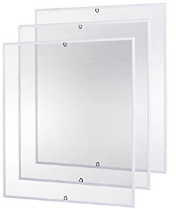 empasa Insektenschutz Fliegengitter Fenster START Set Fliegenschutz | Alurahmen Mückengitter als Selbstbausatz in 120 x 140 cm, verschiedene Sets und Farben, Farbe:weiß, Ausführung:3er Set