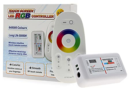 2,4 G RGB RGBW Touch Screen Remote Controller DC12-24 V 18 A per strisce LED RGB RGB 5050 (2,4 G RGB)