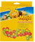 Party Factory `Biene Maja´ Ballongirlande aus 60 grünen, roten und gelben Latexballons, Ø25 und 12cm, inklusive 4m Ballonband