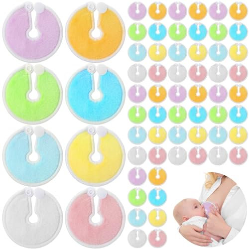 Estune Gtube-Knopfabdeckungen, weiche Fütterungsschlauch-Halter, Peg-Zubehör, saugfähige Gtube-Pads für die Pflege, 56 Stück