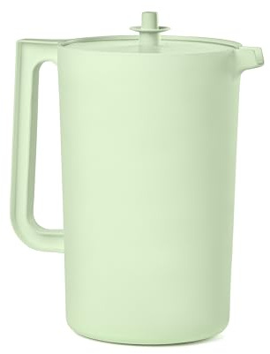 Tupperware Heritage - Jarra de 1 galón en menta, apta para lavavajillas y sin BPA