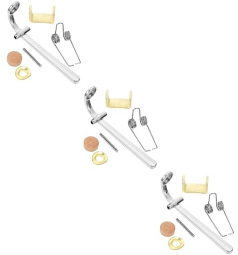 ibasenice 3sätze Trombone Ersatz-wasserklappen-schlüssel Mit Kork-pad Für Posaune Universelles Zubehör Für Blasinstrumente Für Anfänger Und Profis Leicht Und Platzsparend
