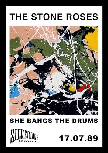 STONE ROSES The A3 Wall Art Print She Bangs the Drums, Albumcover, 29,7 x 42 cm, nur Druck