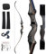 60 Zoll Einzel Bogenschießen Recurvebogen Holzbogen Erwachsene Linkshänder Praxis Jagd 30-60LB (50LB)