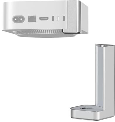 Top Power Auxiliary Button for Mac Mini M4 2024, Aluminum Alloy Metal Switch Extender Compatible with (for Mac Mini M4) Desktop Computer Easy Power On/Off