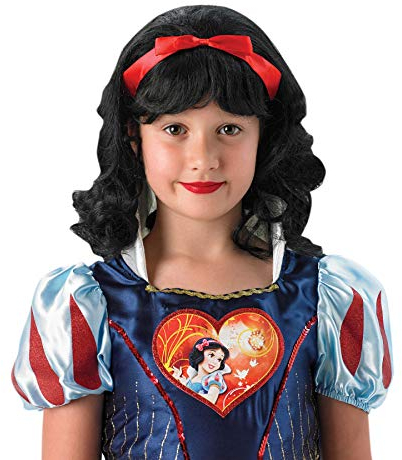 Rubie's 9907NS Snow White Perücke, Kinder, Einheitsgröße