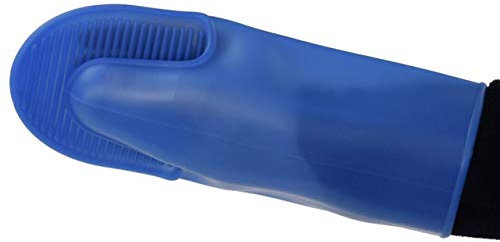 Syntrox Silikonhandschuh Hitzefester Handschuh Hitzebeständig bis 300°C