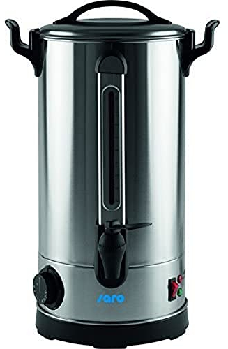 Saro 213-7510 Ancona 10 Glühwein- und Heißwasserspender, 9 L, Edelstahl