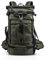 FANDARE Bergsteigen Rucksack Daypacks für 17 Zoll Laptop Wanderrucksäcke Fahrradrucksäcke für Herren Damen Arbeit Reisen Outdoor Camping Hohe Kapazität Wasserdicht Polyester Grün