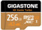 [5 Jahre kostenlose Datenwiederherstellung] GIGASTONE 256GB Micro SD Karte, 4K Game Turbo, bis zu 100/60 MB/s, MicroSDXC Speicherkarte für Nintendo Switch 1 Gopro DJI, A2 V30 U3 +Adapter