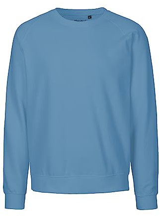 Spirit of Isis Neutral Sweatshirt, 100% Bio-Baumwolle. Fairtrade, Oeko-Tex und Ecolabel Zertifiziert, Textilfarbe: Indigo, Gr.: S
