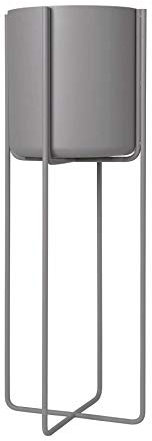 Blomus Gestell-66021 Pflanzgefäß, Steel Gray, One Size