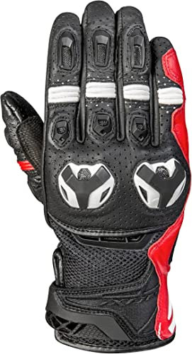 Ixon RS CALL AIR EST HANDSCHUH LEDER/STOFF U SCHWARZ/ROT 2XL